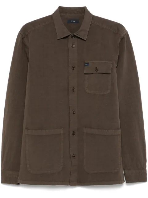 Fay canvas shirt