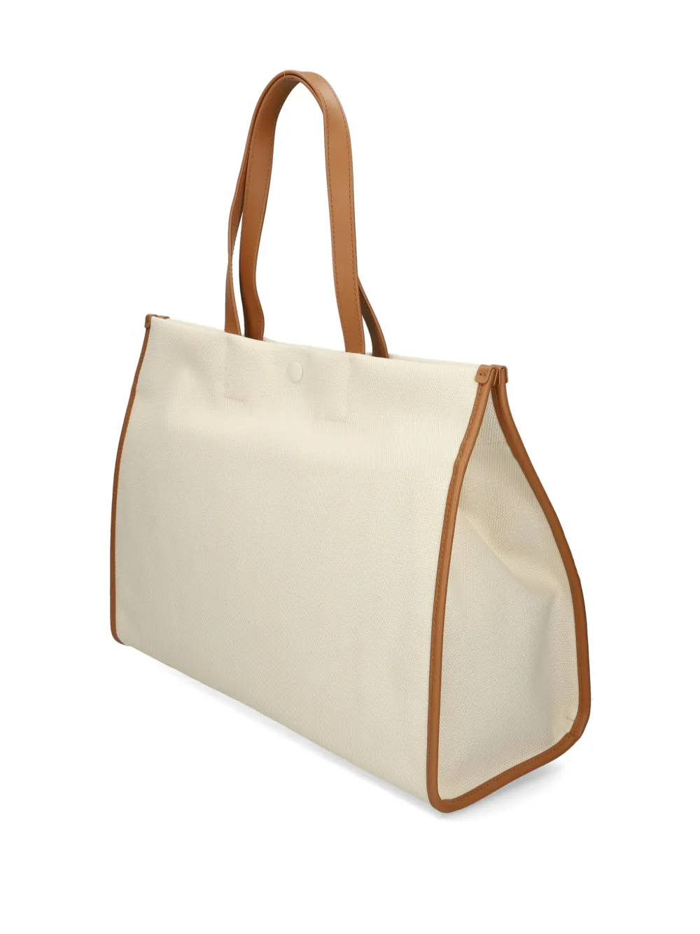 Lacoste Shopper met logoprint - Beige