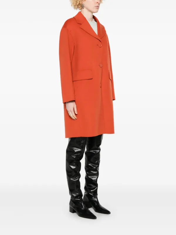 S Max Mara Cielo Coat | Orange | FARFETCH