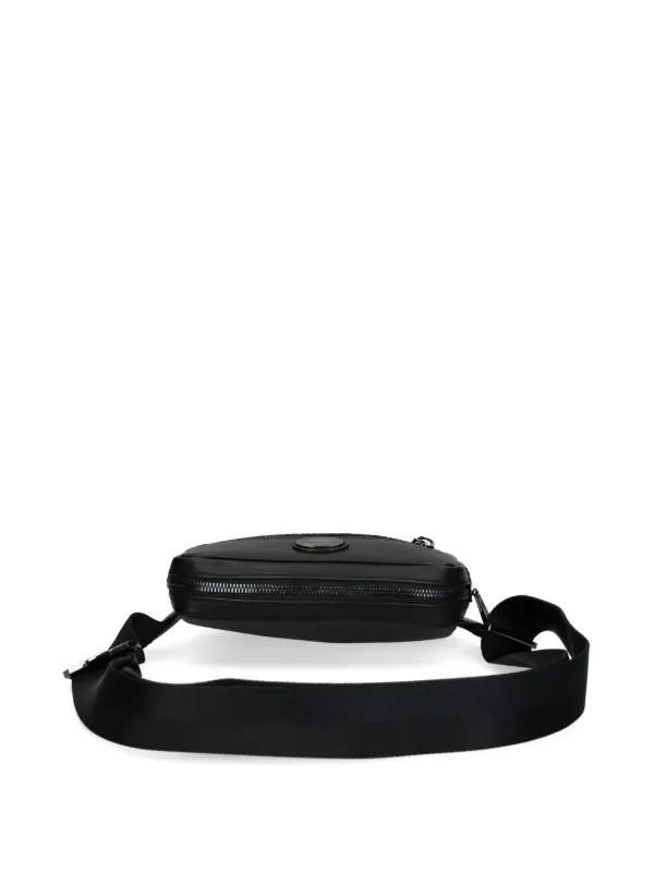Lacoste Reporter Nomogramme Messenger Bag | Black | FARFETCH