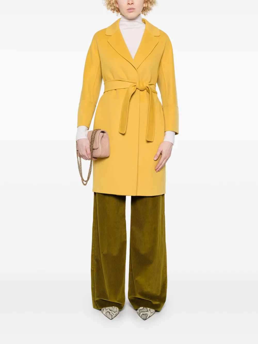 'S Max Mara Arona jas - Geel