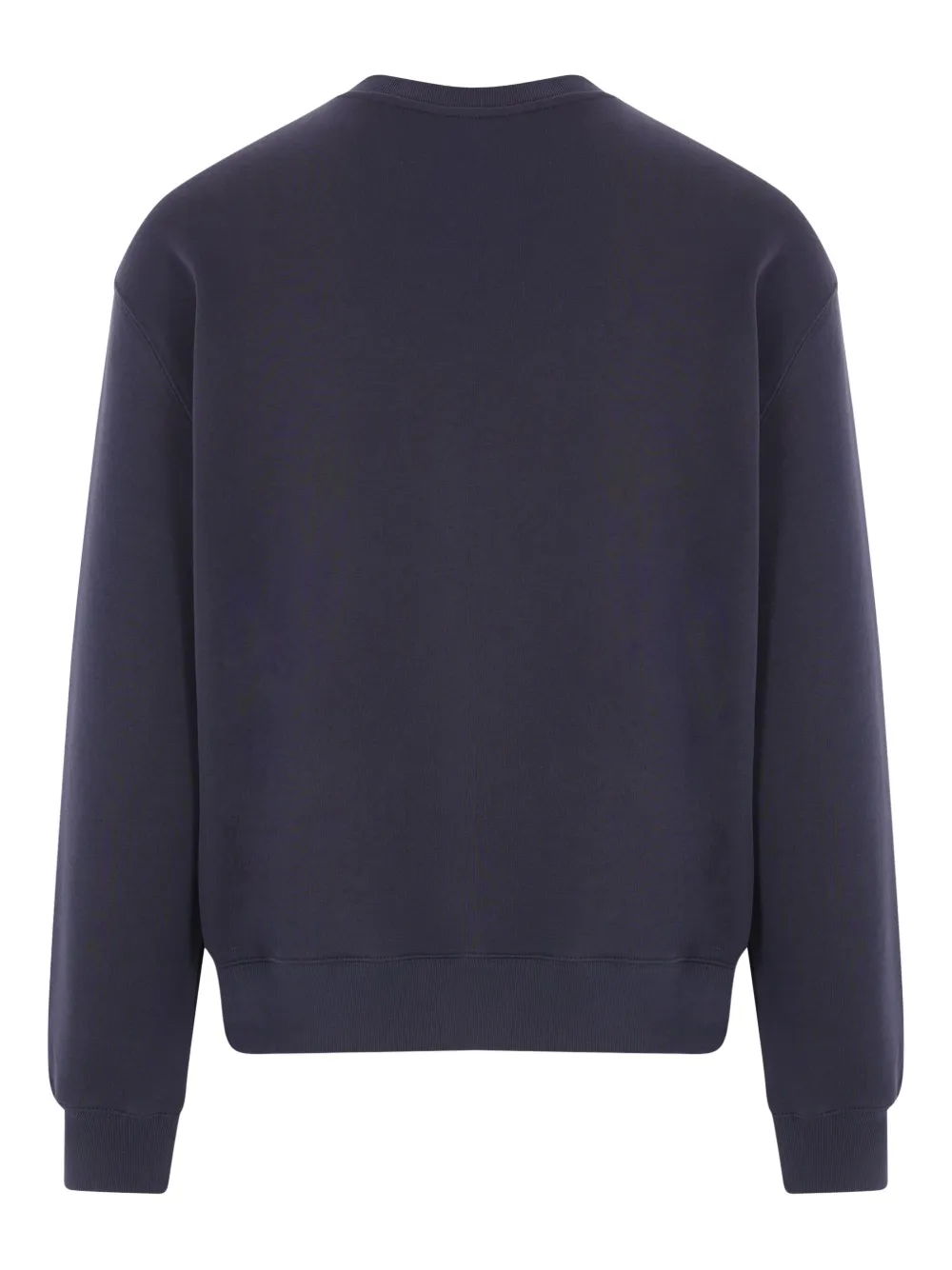 Maison Kitsuné Speedy Fox-appliqué sweatshirt - Blauw