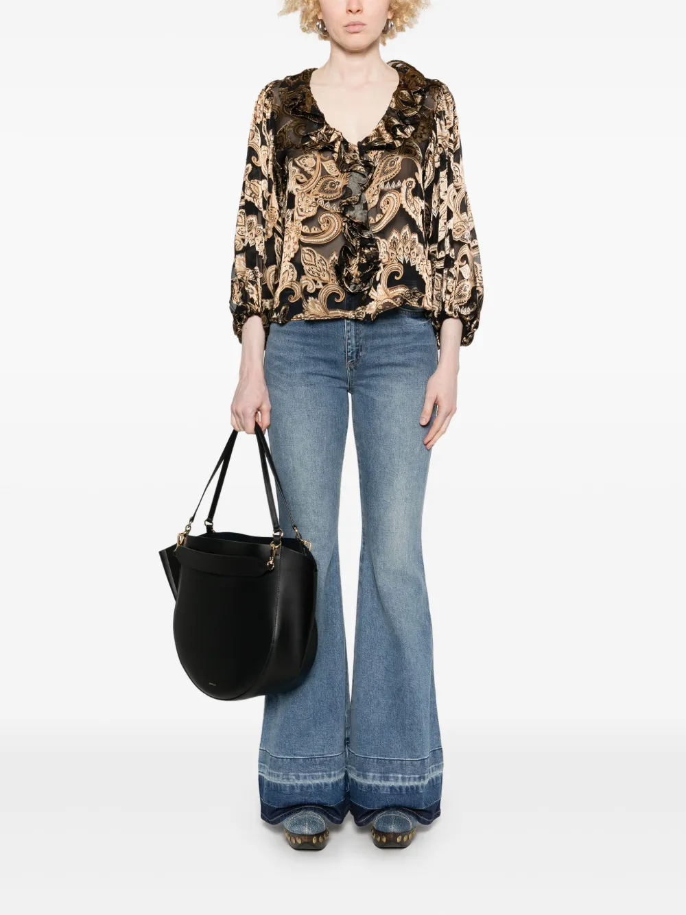 Alice + olivia SB Bell jeans - Blauw