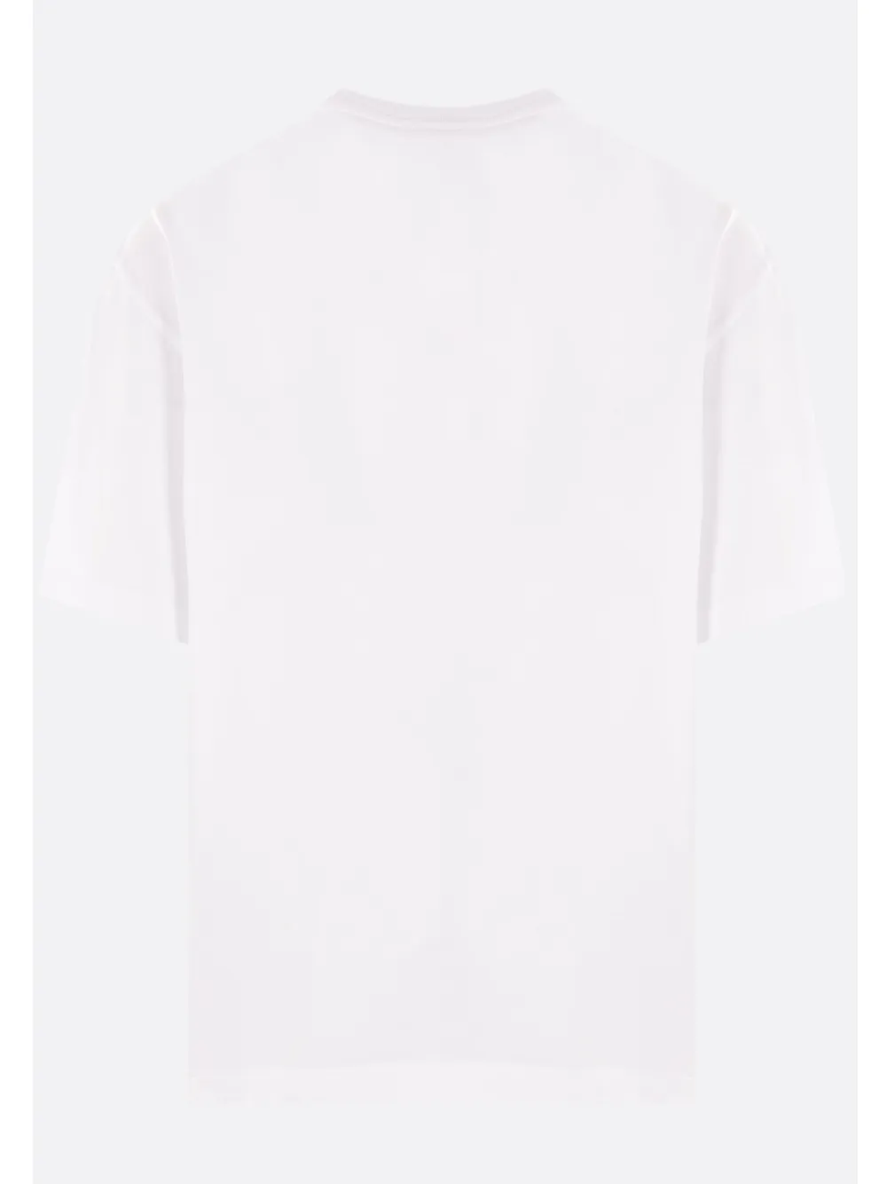 Maison Kitsuné Maison Kitsune Line Handwriting Oversized T-shirt In White