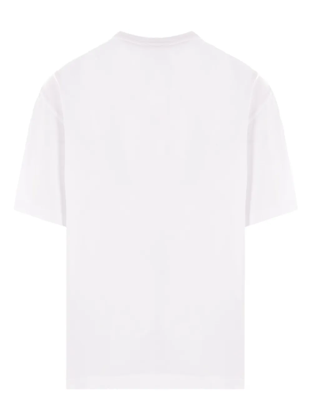 Maison Kitsuné logo-embroidered T-shirt - Wit