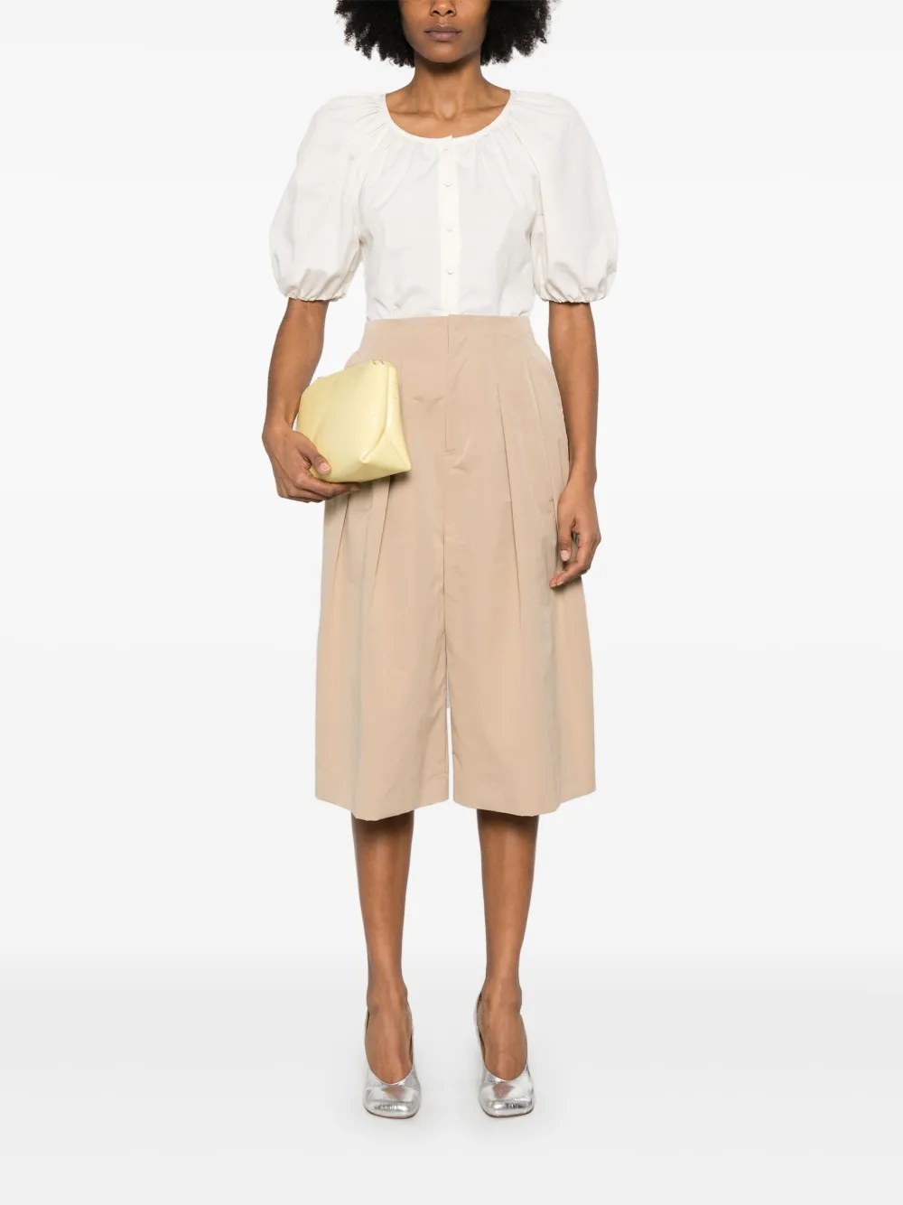 Philosophy Di Lorenzo Serafini Cropped broek - Beige