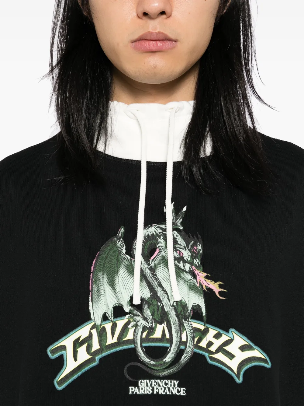 Givenchy Sweater met print Zwart