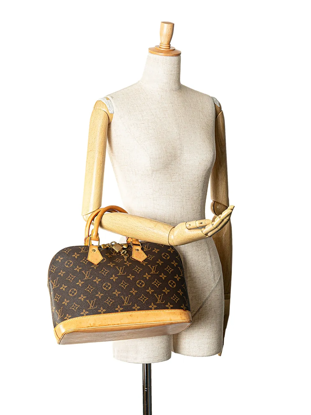 Louis Vuitton Pre-Owned 2003 Monogram Alma PM handbag - Bruin