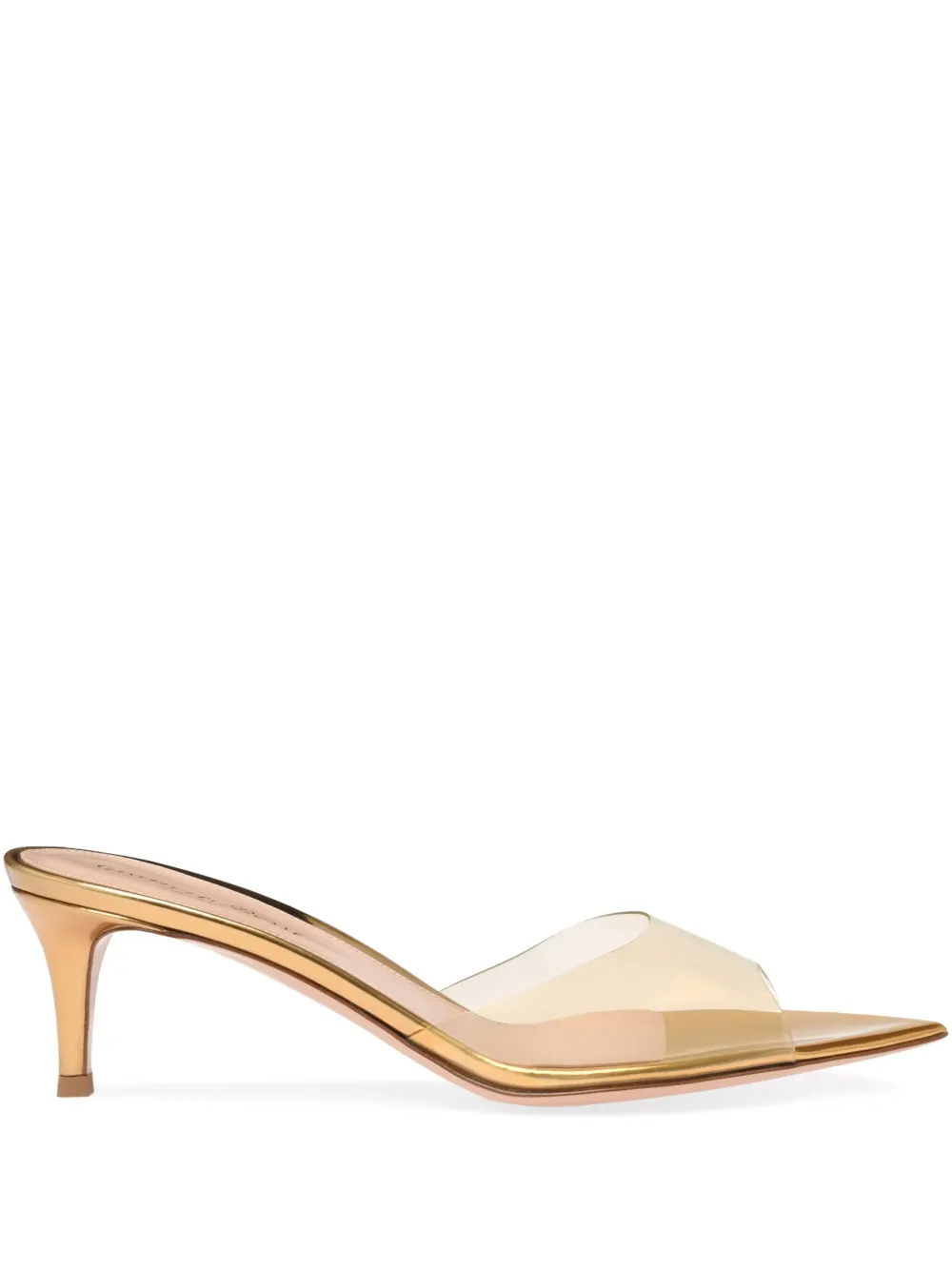 Gianvito Rossi 55mm Elle mules Beige