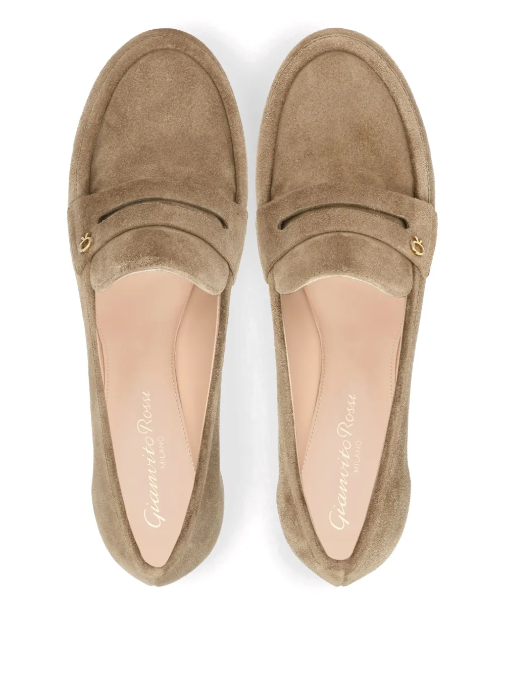 Gianvito Rossi Giorgia loafers Beige