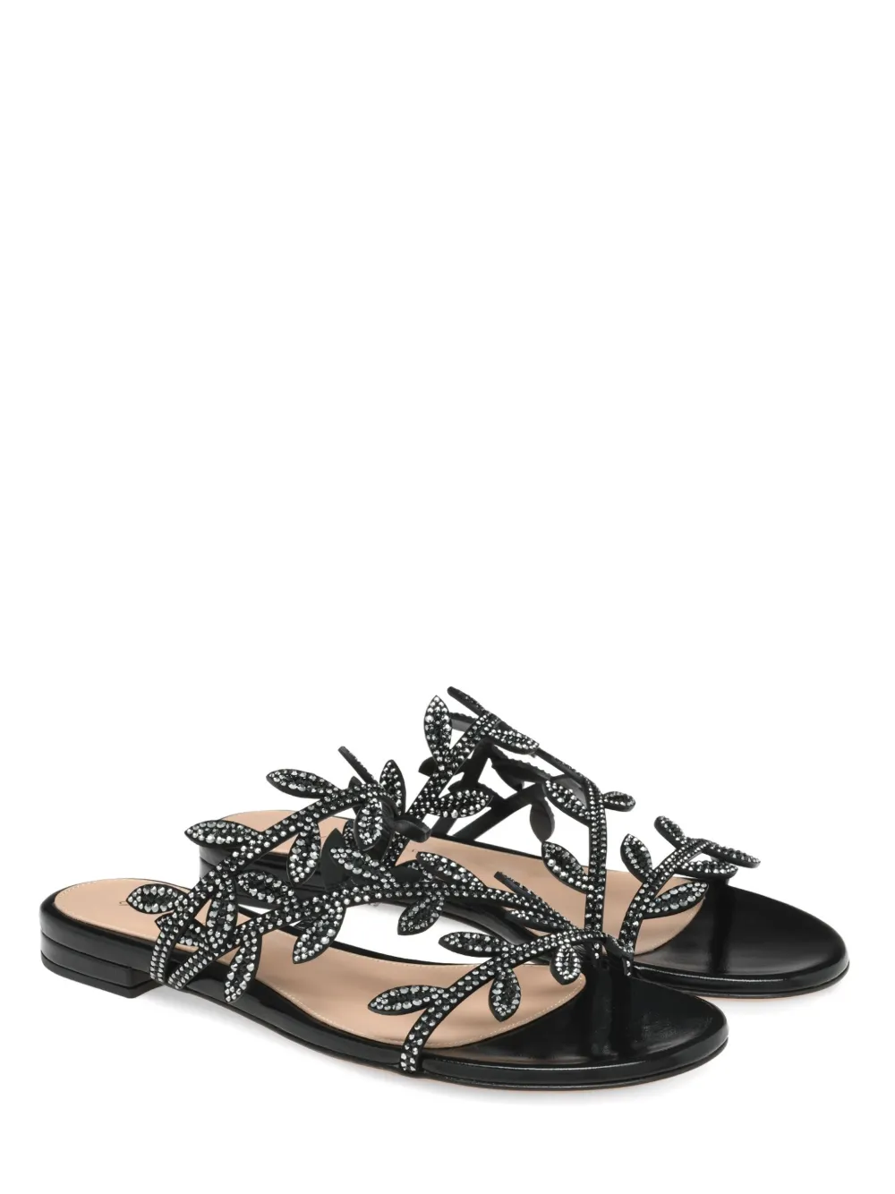 Gianvito Rossi Flavia sandalen Zwart