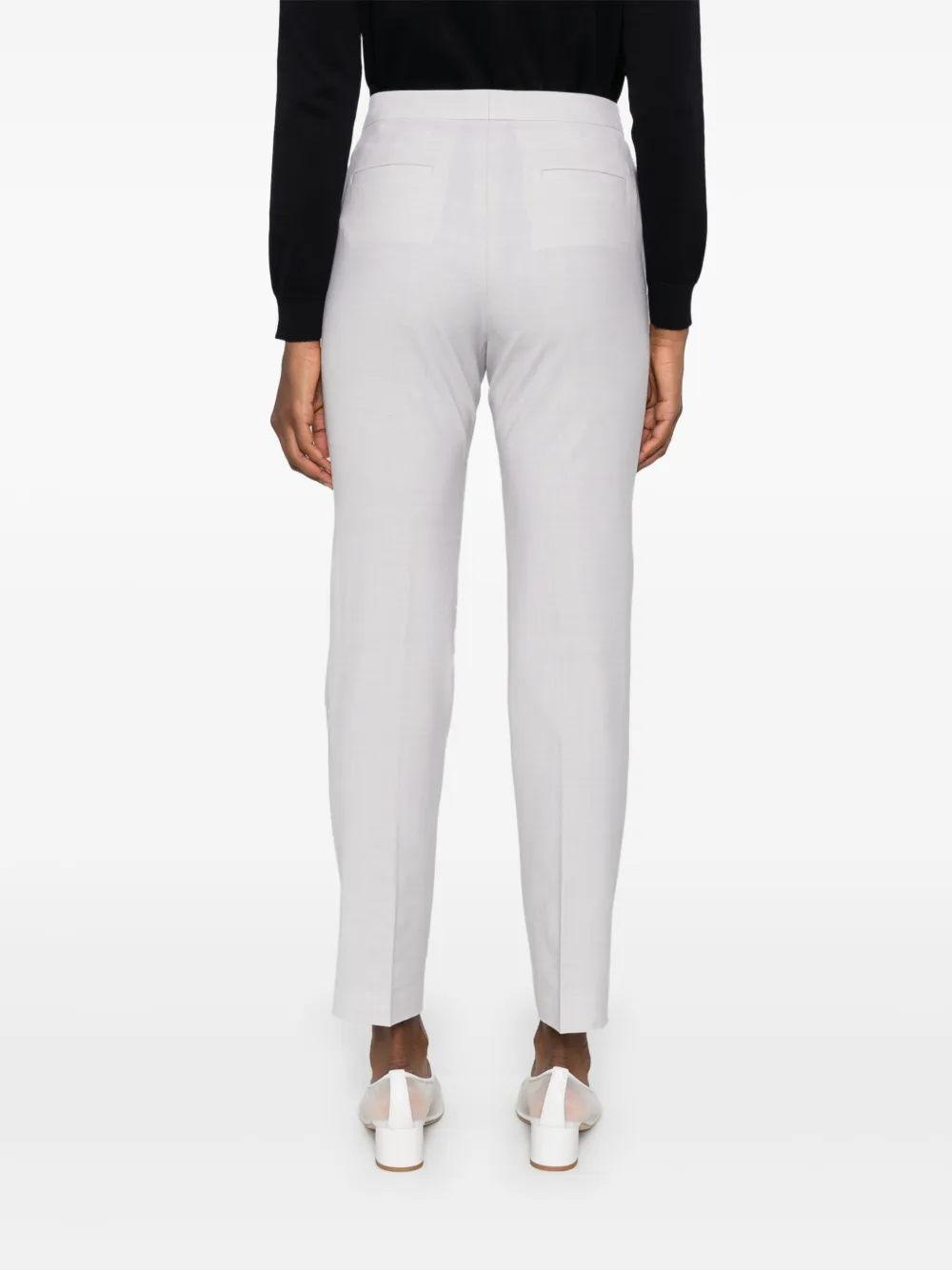 FABIANA FILIPPI CRYSTAL-EMBELLISHED TAILORED TROUSERS