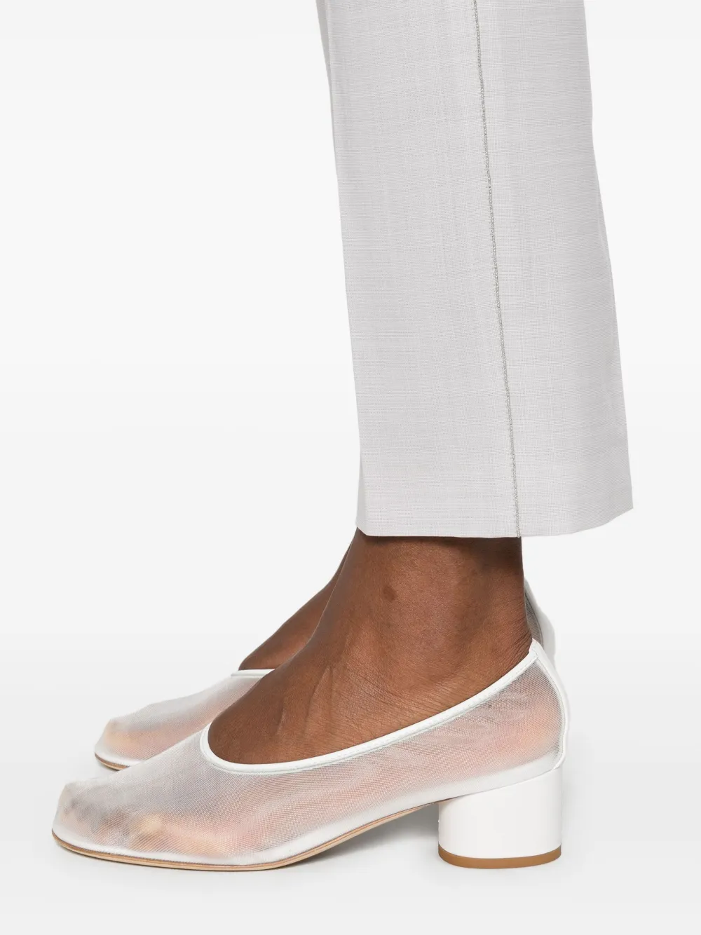 FABIANA FILIPPI CRYSTAL-EMBELLISHED TAILORED TROUSERS