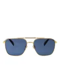 Chopard Eyewear square frame sunglasses - Gold