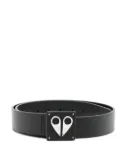 Moose Knuckles logo belt - Black