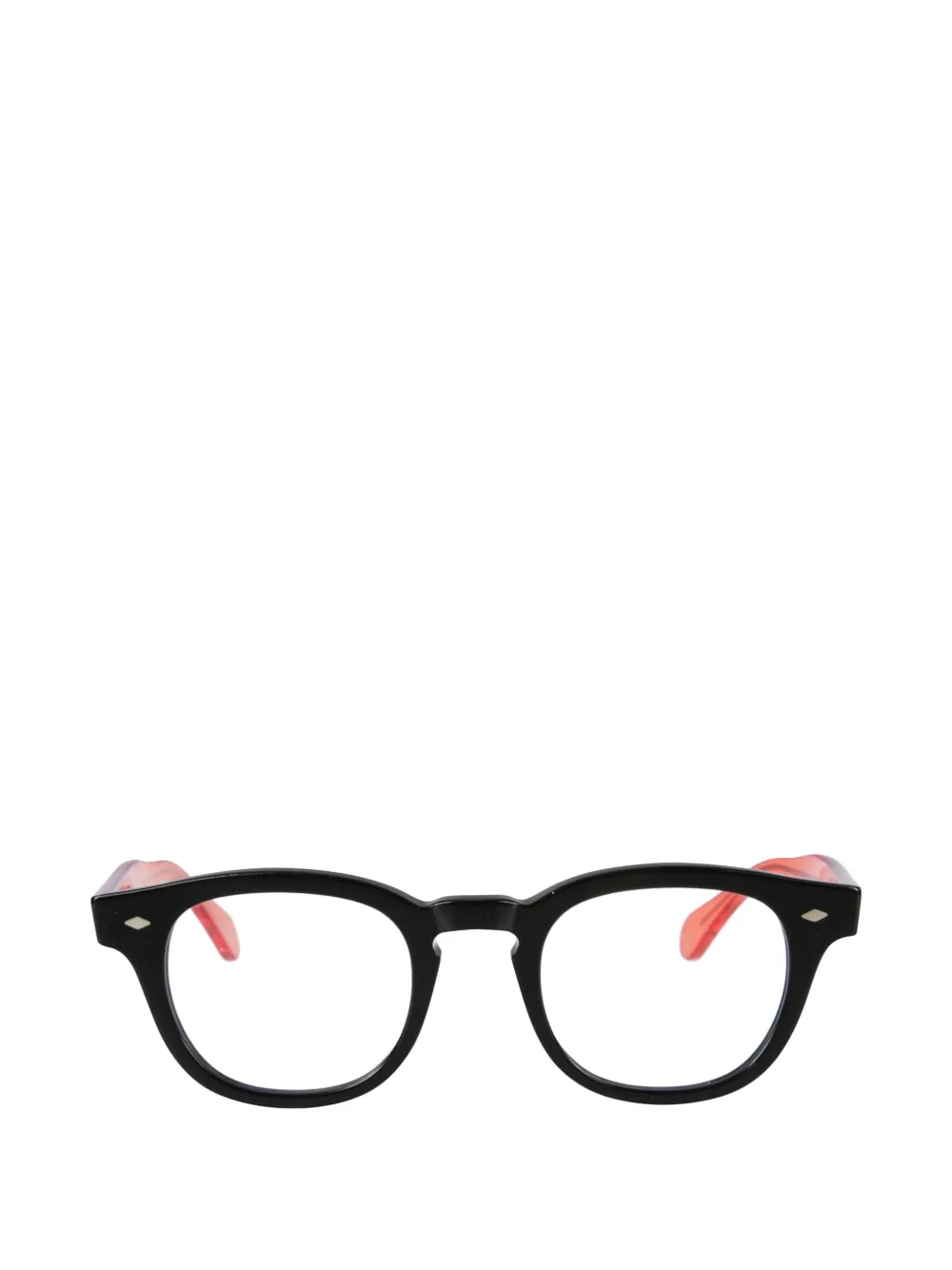 Kador Woody Cal 49 round-frame glasses - Nero