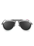 Vysen Eyewear T-2 pilot-frame sunglasses - Black