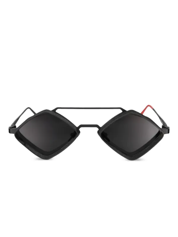 Vysen Eyewear geometric-frame Sunglasses Black FARFETCH PH