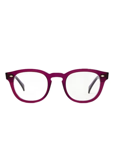 Kador Woody round-frame glasses