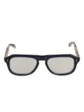 Kador Bravo square-frame glasses - Black