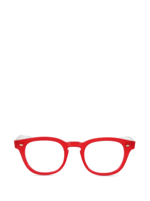Kador Woody cal 49 round-frame glasses