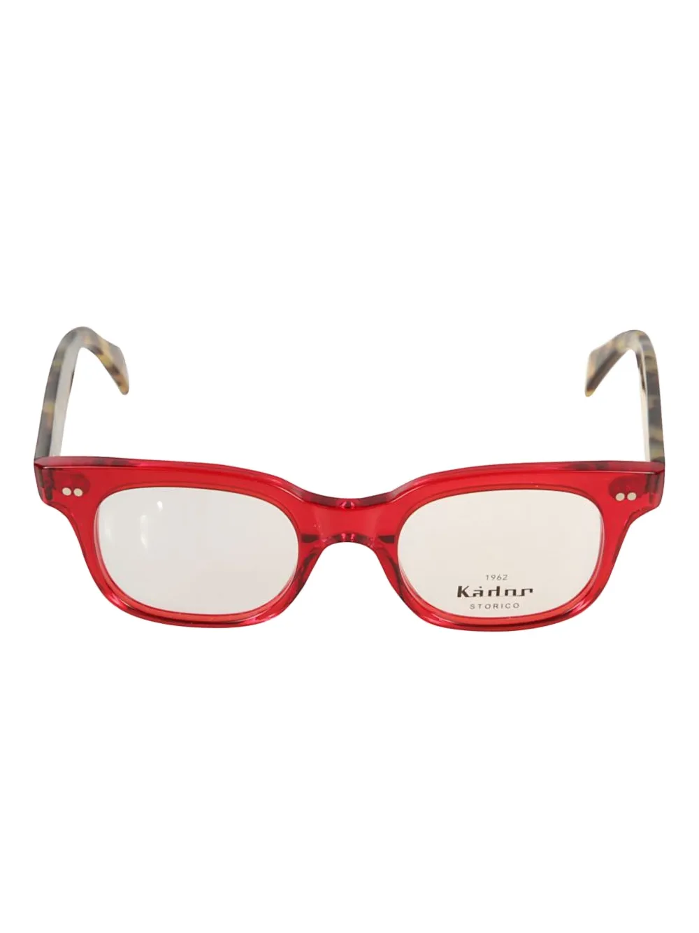 Kador Kayo square-frame glasses | Red | Image 1