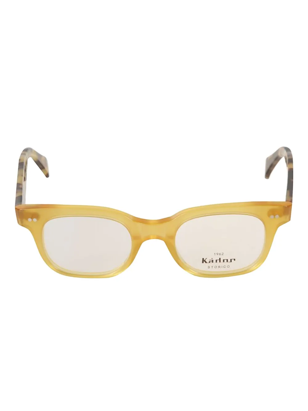 Kador Kayo square-frame glasses | Yellow | Image 1