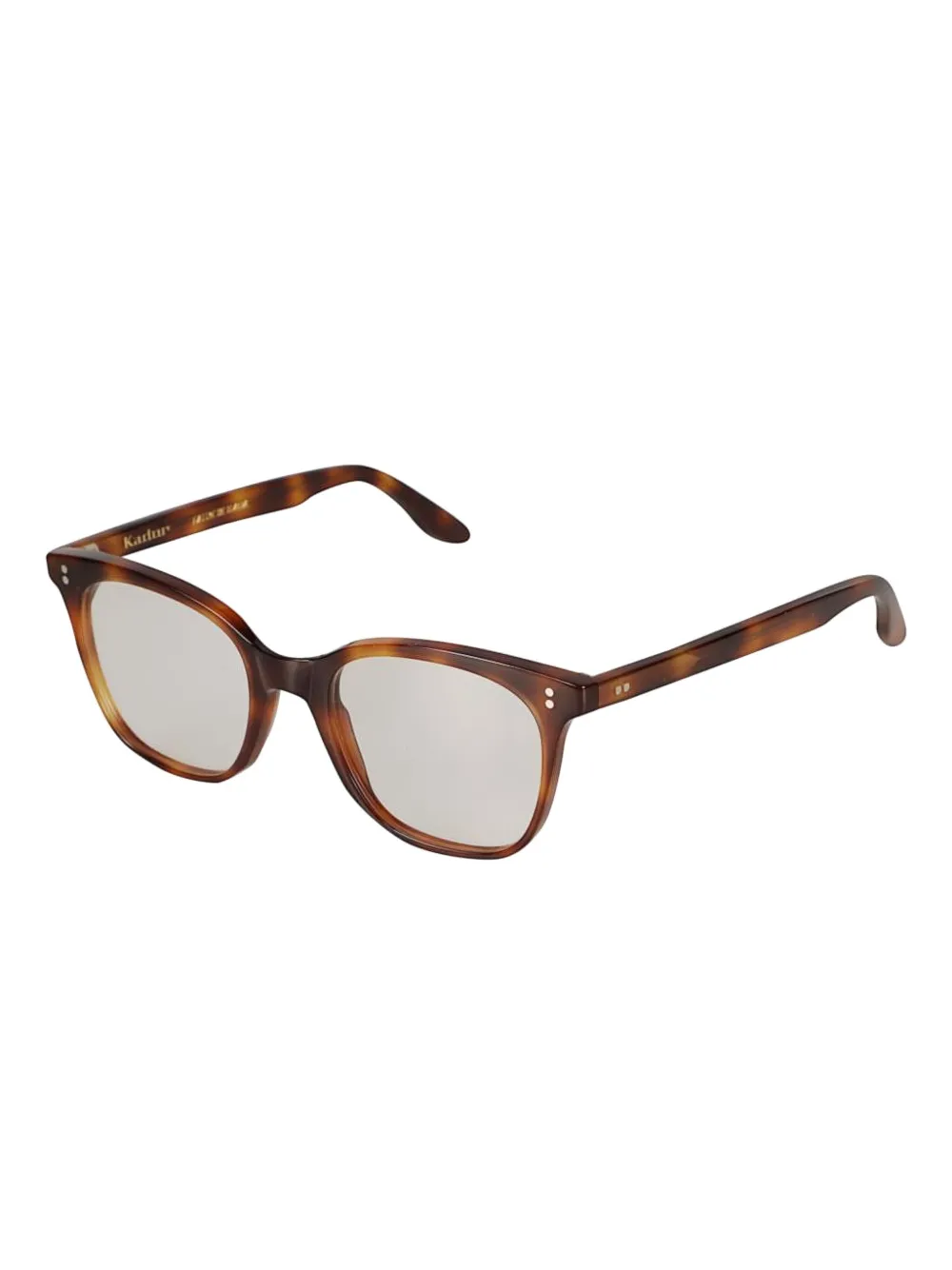 Kador Cooper tortoiseshell square-frames glasses | Men | Image 2