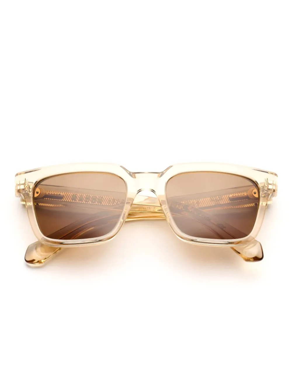 Kador square-frame sunglasses | Gold | Image 1