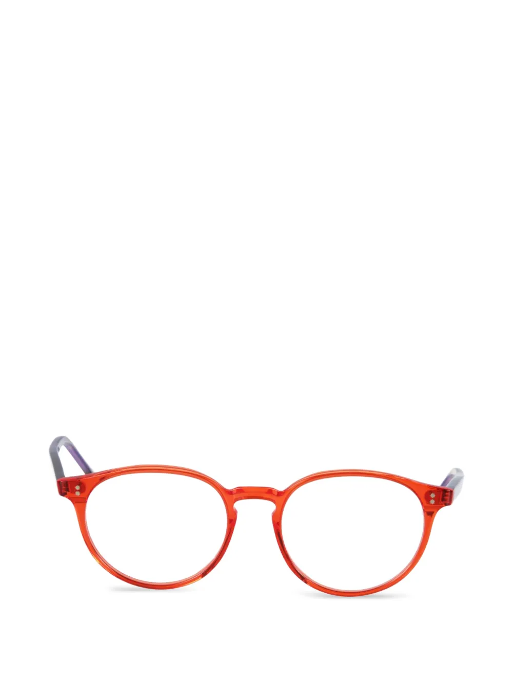 Kador Jonas N-52 round-frame glasses - Arancione