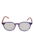Kador Jonas round-frame glasses - Purple