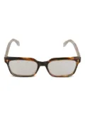 Kador tortoiseshell-pattern glasses - Brown