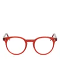 Kador round-frame glasses - Red