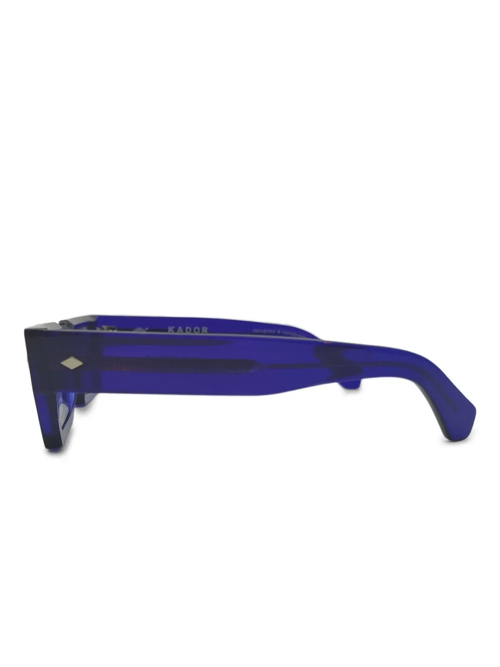 Kador Zonnebril met geometrisch montuur - Blauw