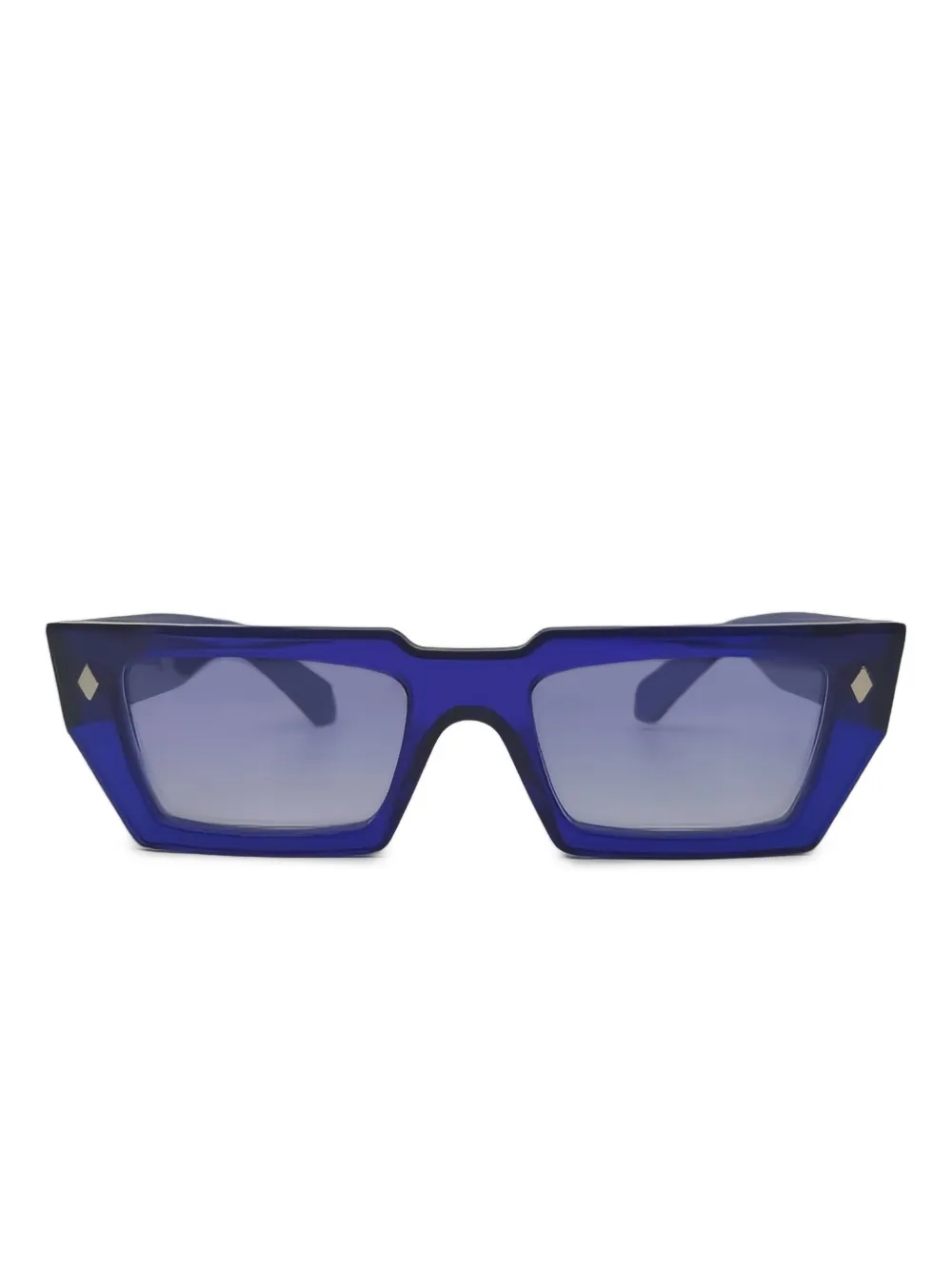 Kador geometric-frame gradient sunglasses | Blue | Image 1