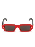 Kador Rock Star geometric-frame sunglasses - Red
