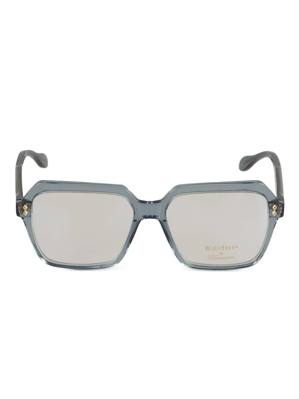Kador lunettes de vue à monture géométrique | gris | Image 1
