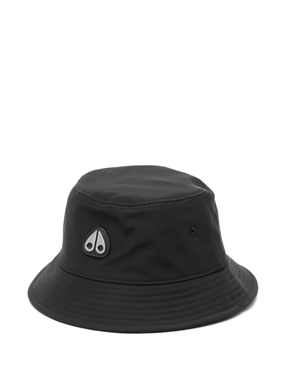 Moose Knuckles logo bucket hat - Noir