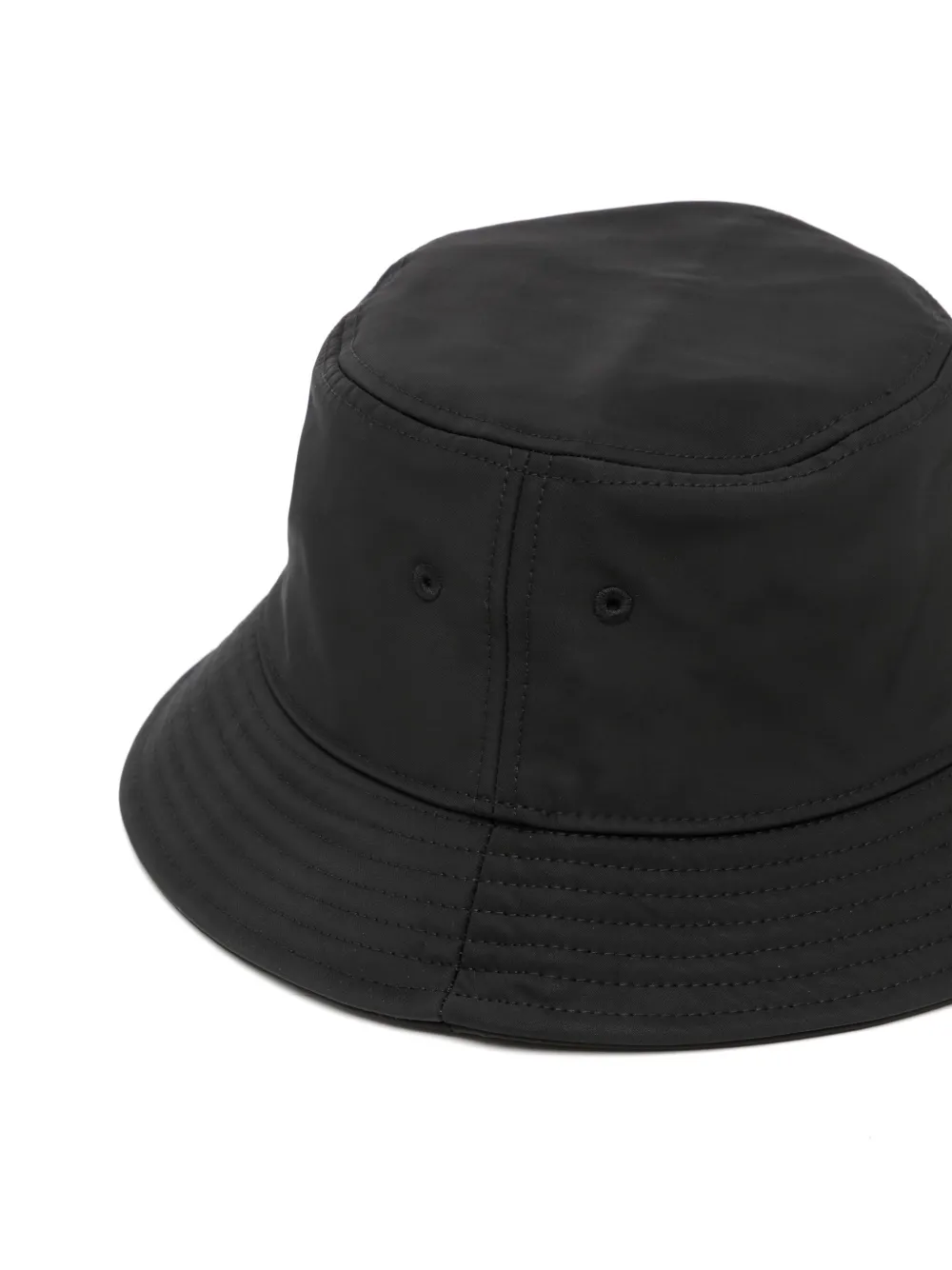 Moose Knuckles logo bucket hat - Zwart