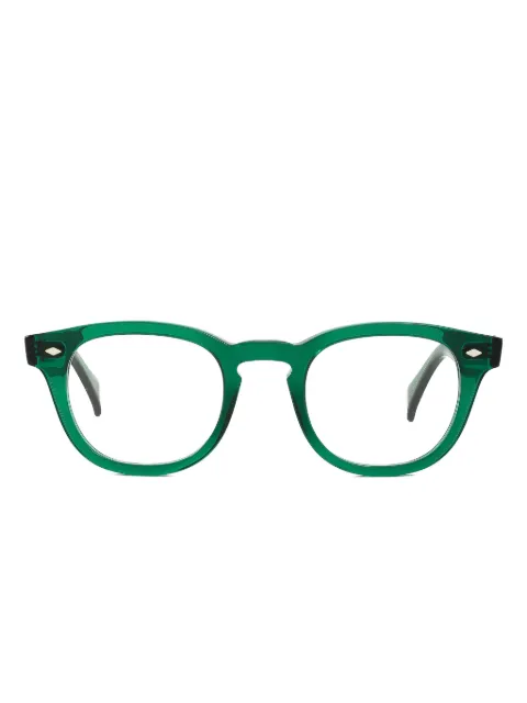 Kador Woody round-frame glasses