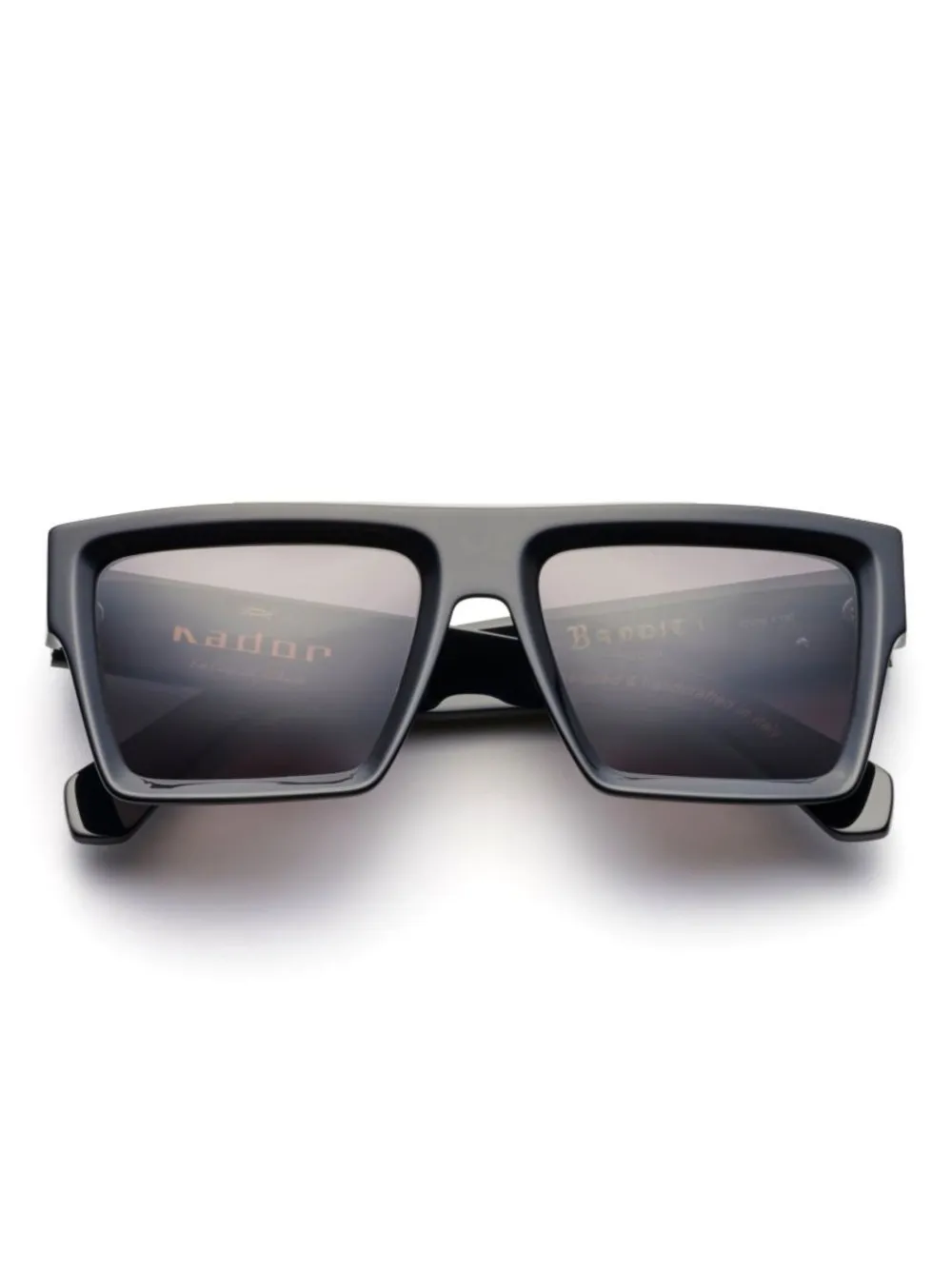 Kador Bandit Sonnenbrille mit eckigem Gestell | Schwarz | Image 1