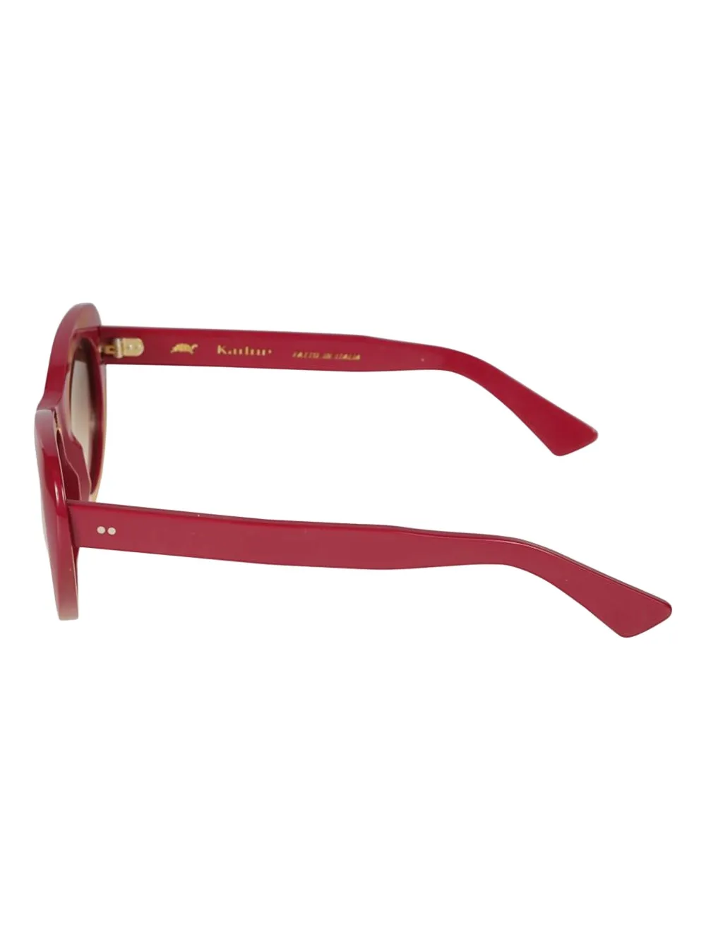 Kador Capri zonnebril met cat-eye montuur Rood