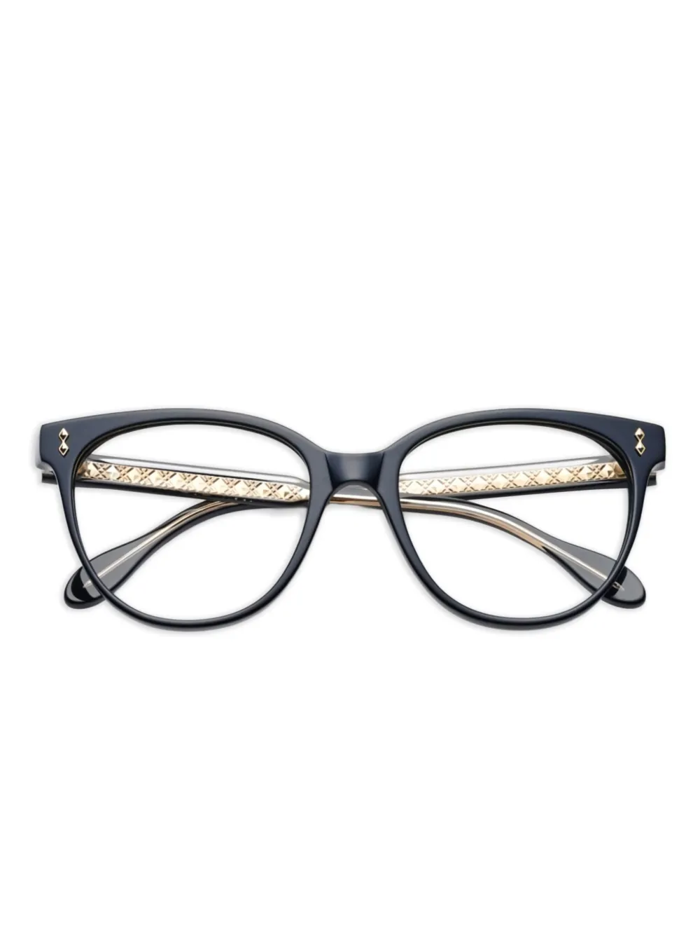 Kador NIKI geometric-frame glasses | Black | Image 1