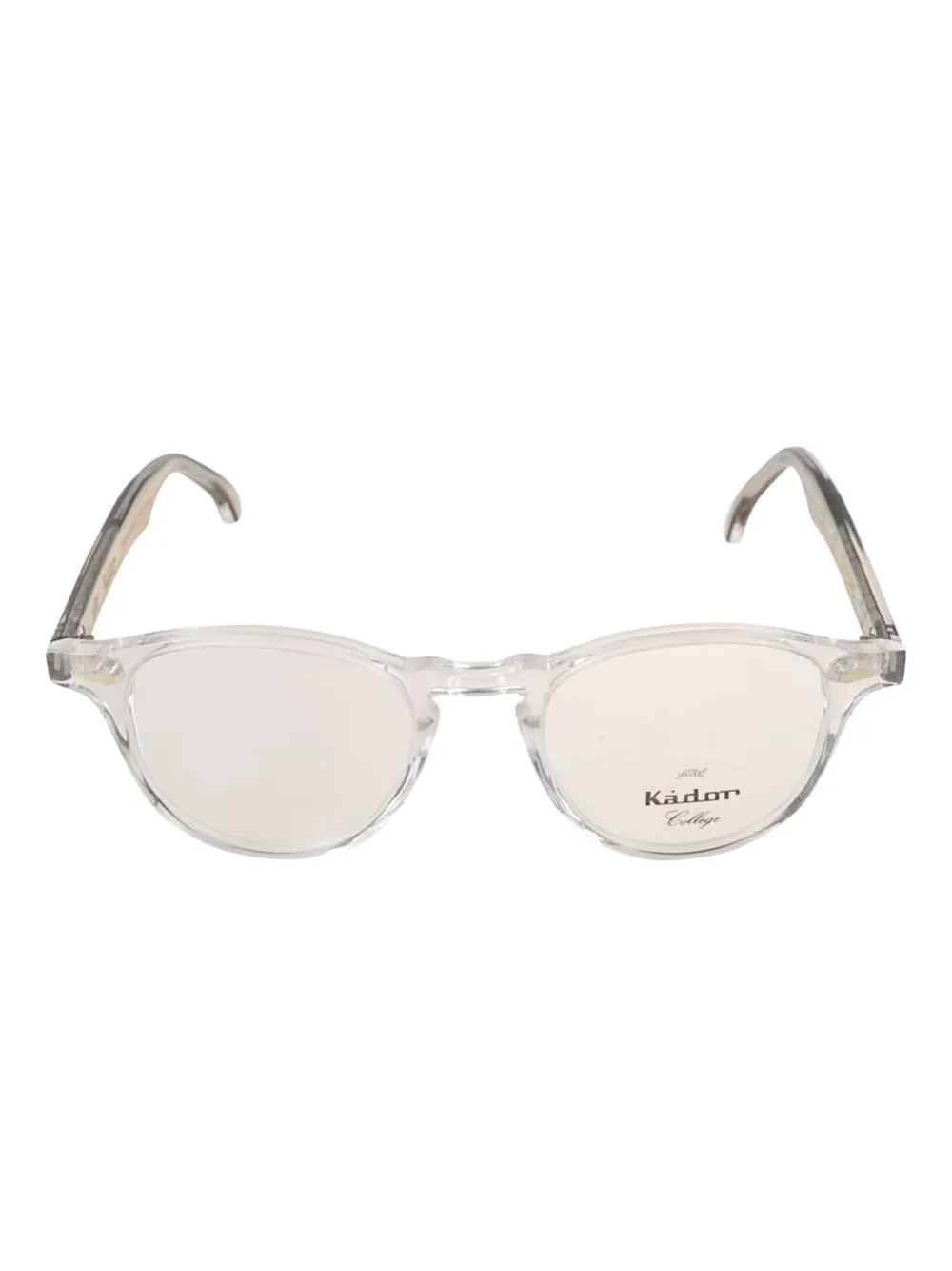 Kador Oxford round-frame glasses - Nero