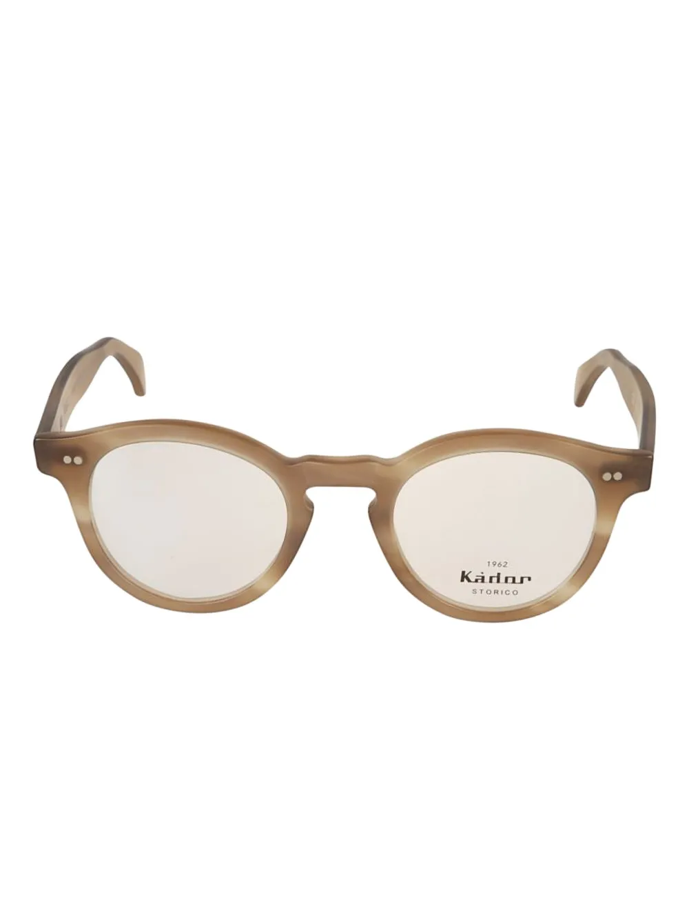 Kador Tony round-frame glasses | Neutrals | Image 1