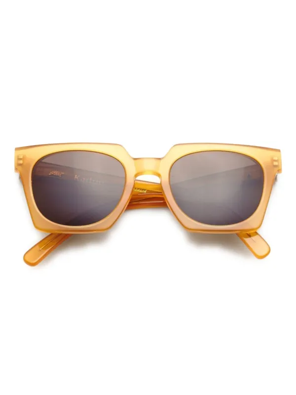 Kador Lentes De Sol Con Armazón Geométrica Amarillo FARFETCH DO