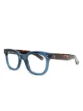 Kador square-frame glasses - Blue