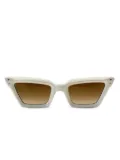 Kador Alexandra cat-eye sunglasses - White