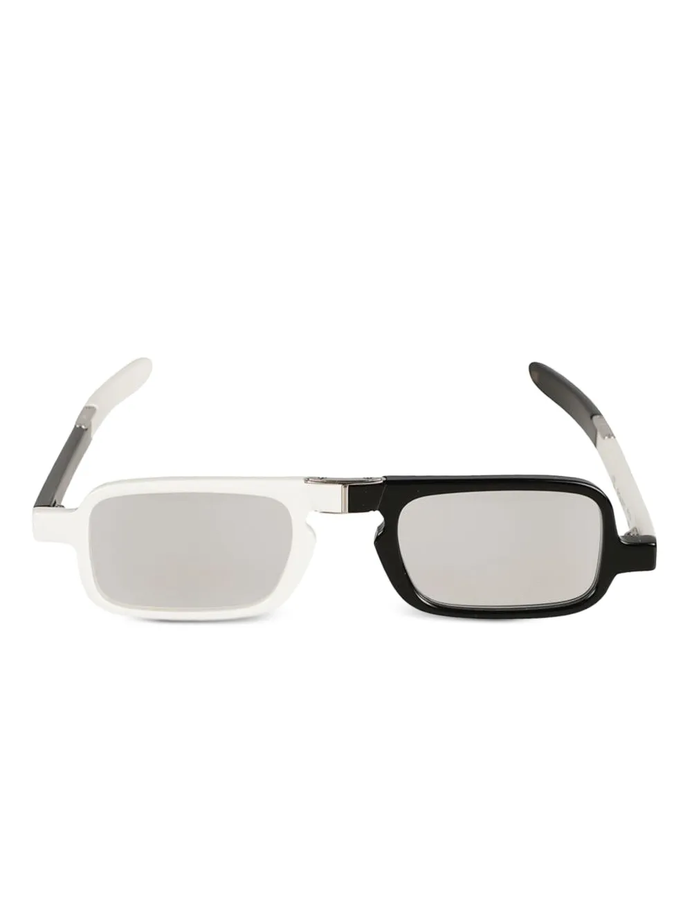 Kador Poket colour-block rectangle glasses | Black | Image 1