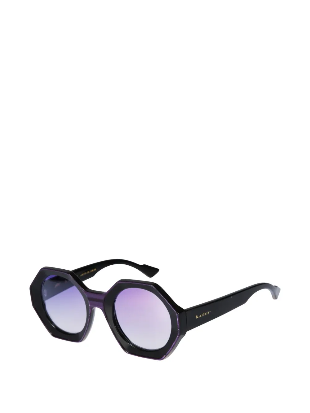 Kador Kaorle geometric-frame sunglasses - Paars